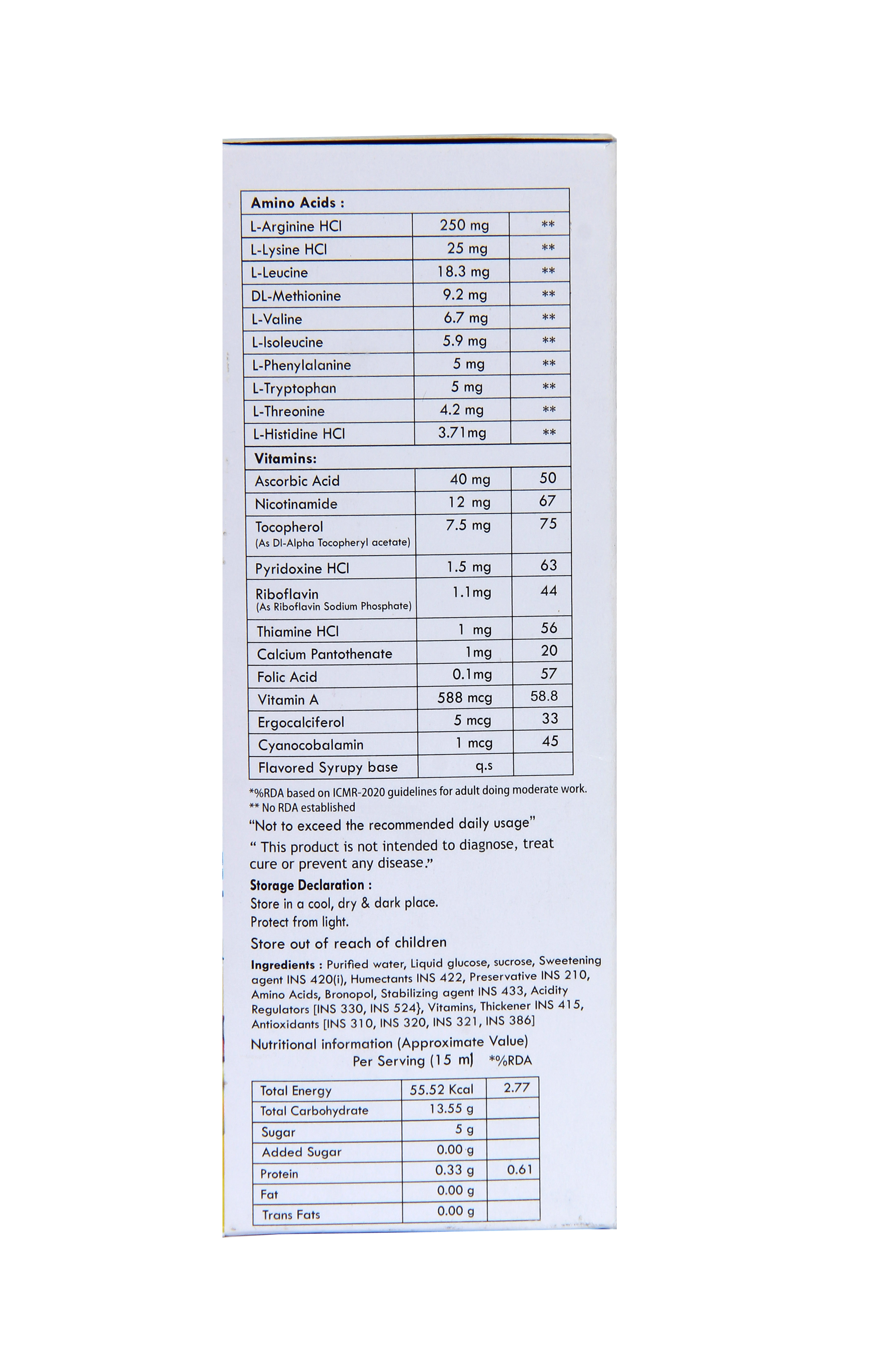 Mitmed Syrup - View 4